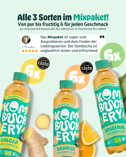 Mix Raw Kombucha & Signature Wave Straws